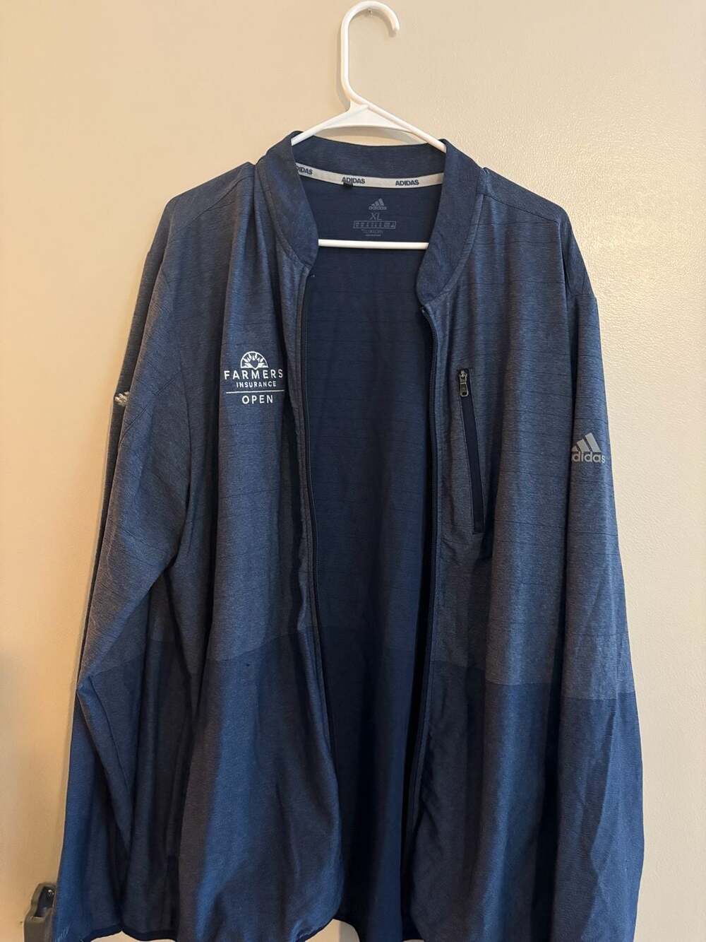 Adidas Farmers Insurance Open Torrey Pines Full Zip Jacket XL